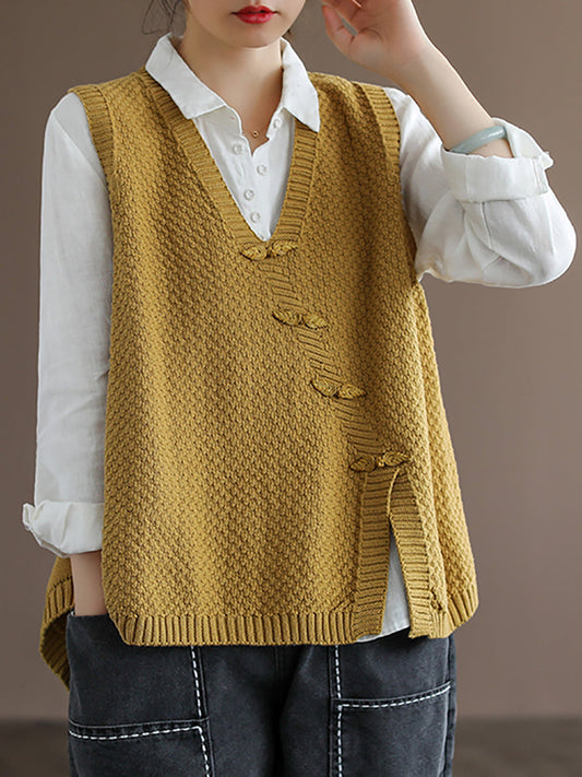 Rochelle™ – Knitted Casual Vest