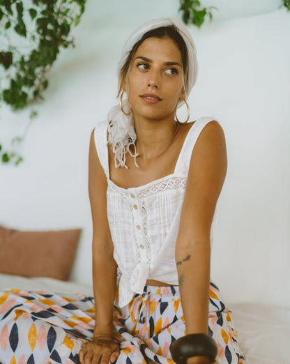 Levi™ – Boho Linen Top