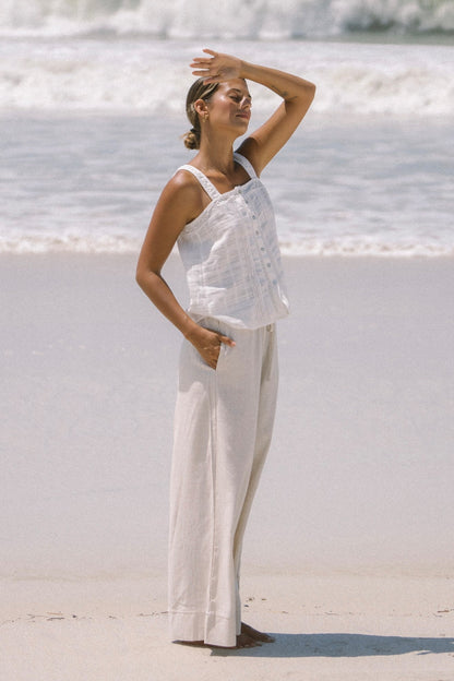 Levi™ – Boho Linen Top