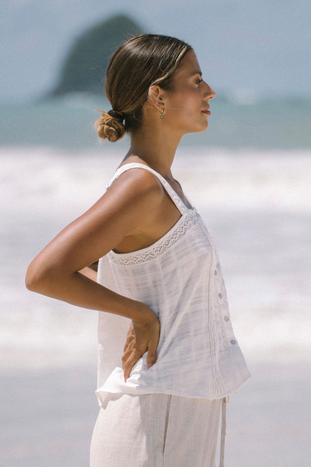 Levi™ – Boho Linen Top