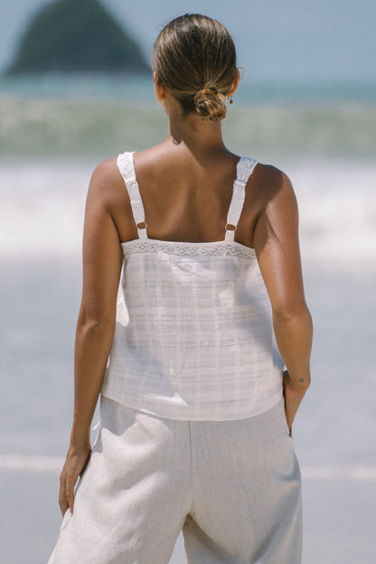 Levi™ – Boho Linen Top