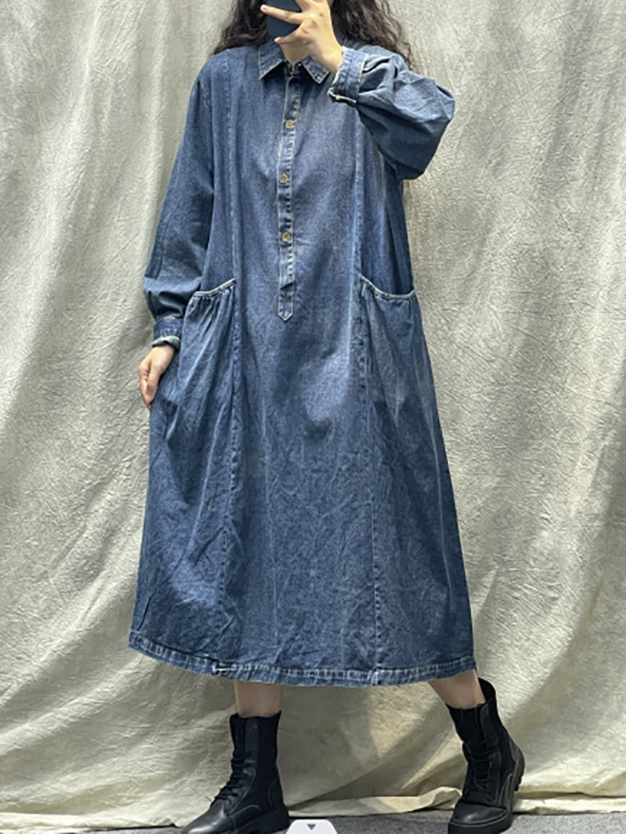 Marissa™ Denim Shirt Dress