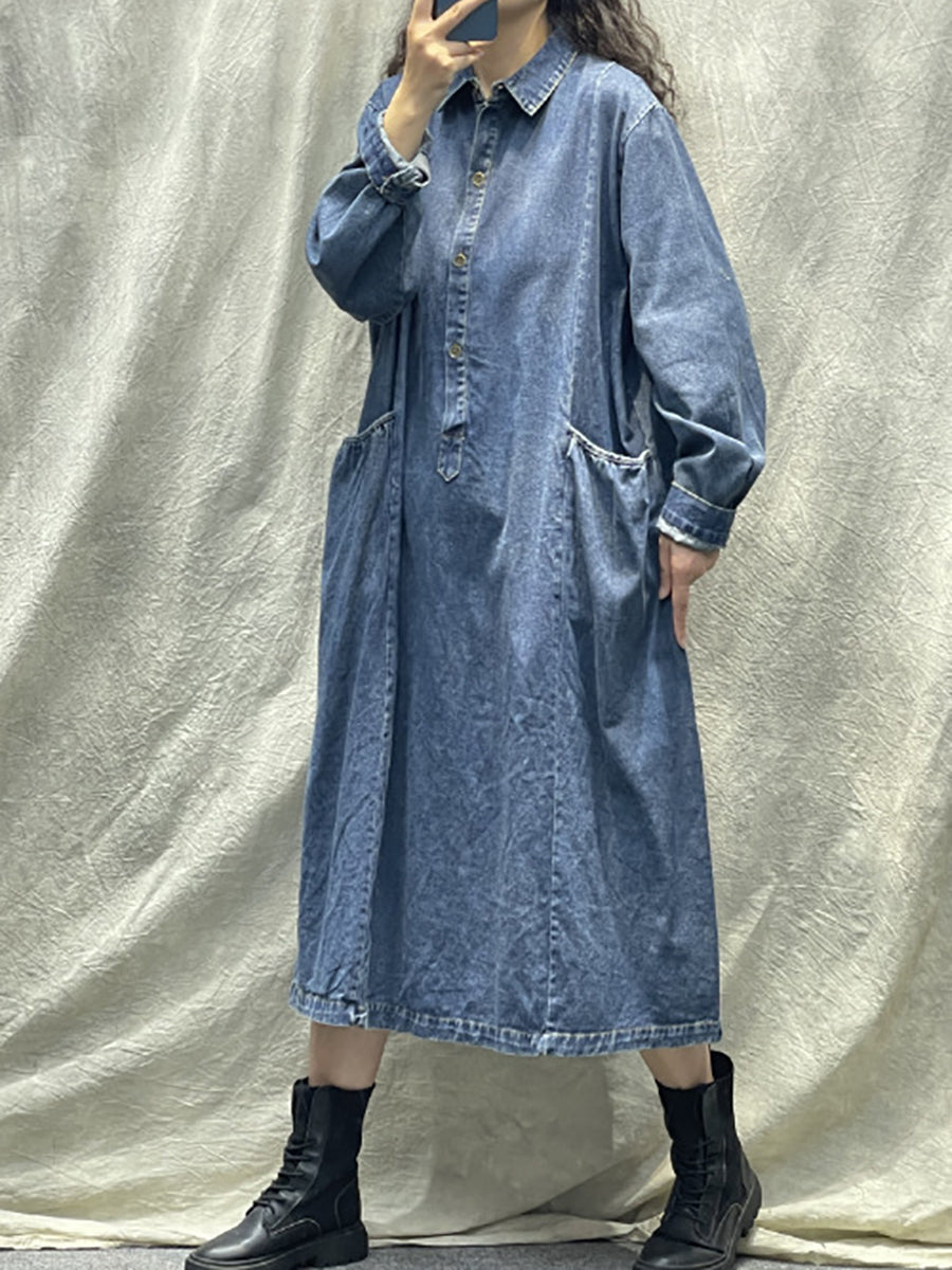 Marissa™ Denim Shirt Dress