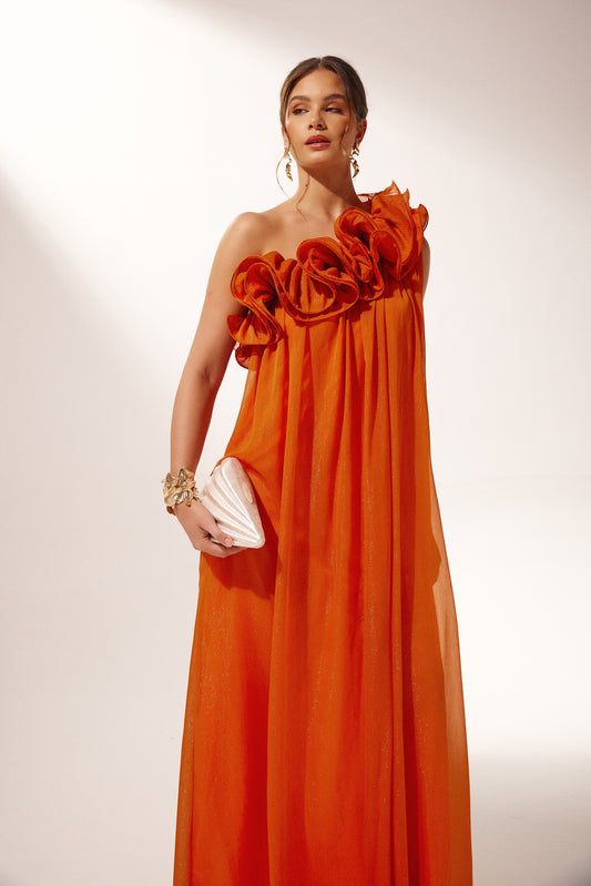 Maribel™ One-Shoulder Maxi Dress
