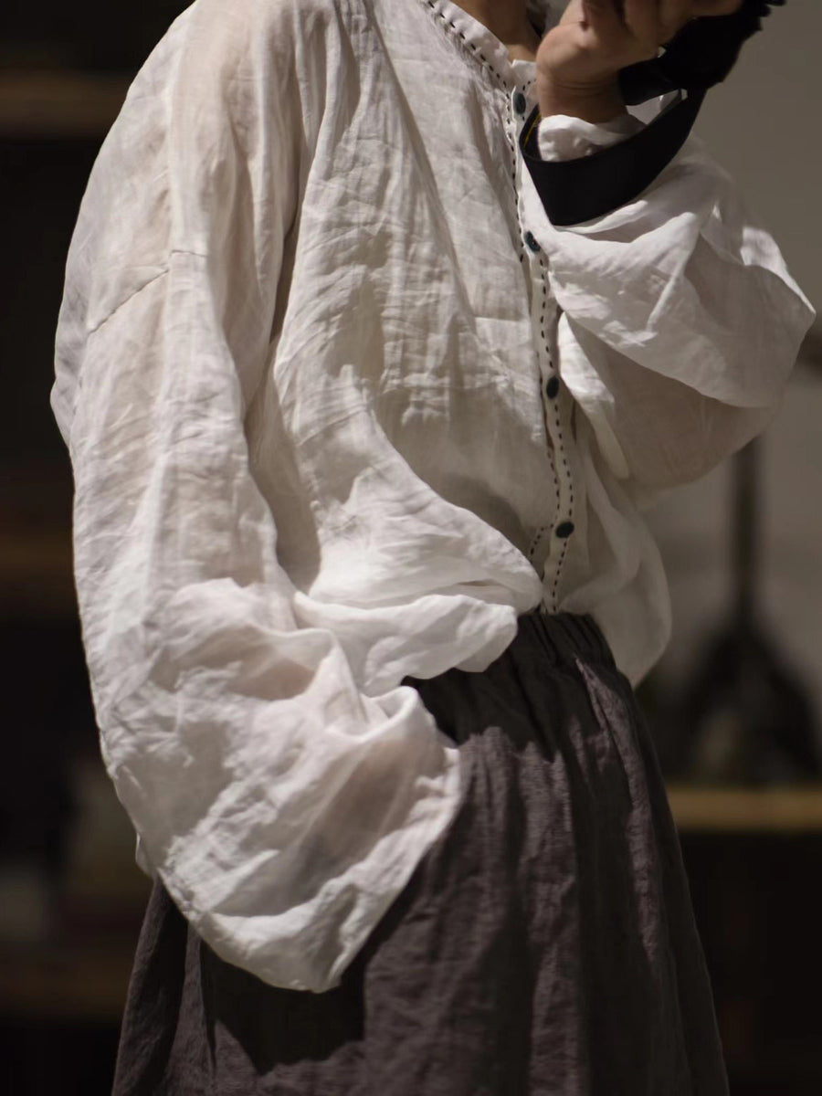 Cheska™ Relaxed Linen Shirt