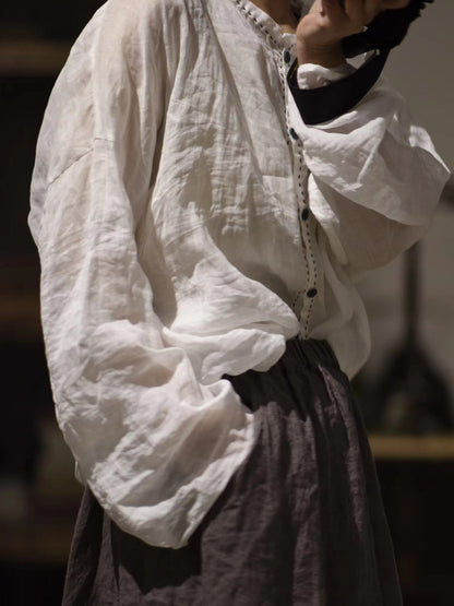 Cheska™ Relaxed Linen Shirt