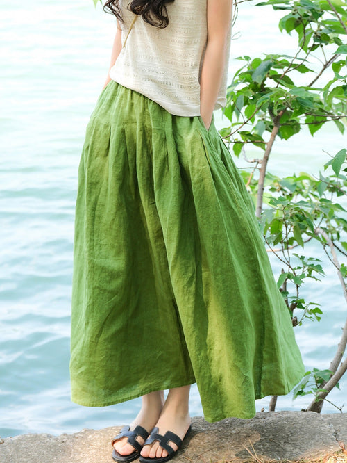 Elara™ Flowing Plus Size Skirt