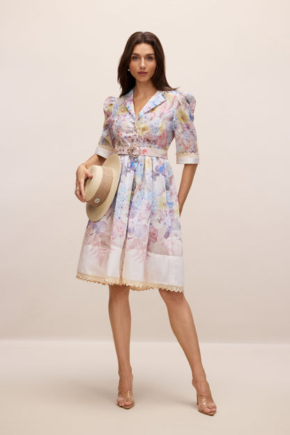 Clarisse™ Floral Midi Dress