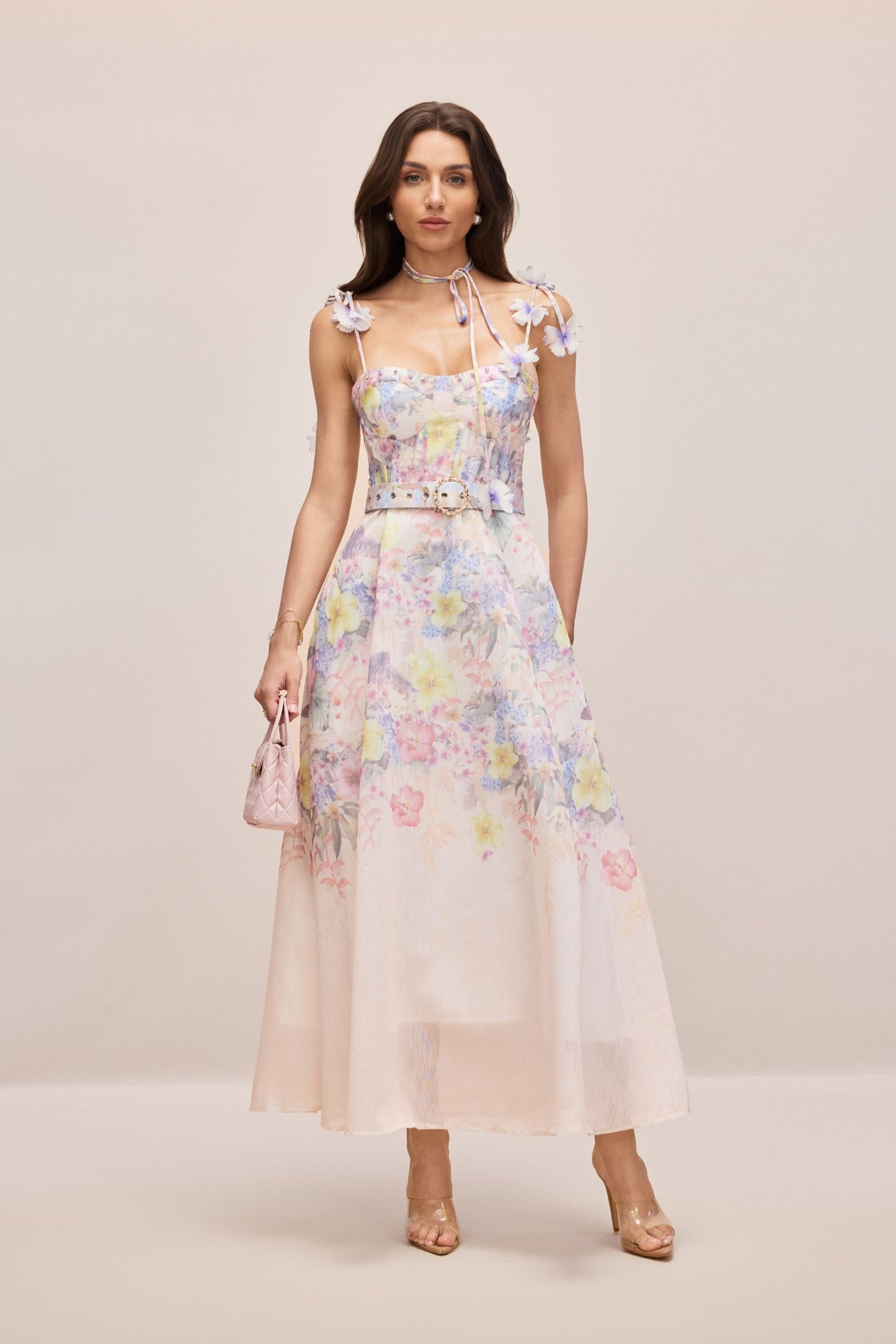 Serenya™ Floral Midi Dress