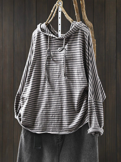 Maribel™ Striped Hoodie