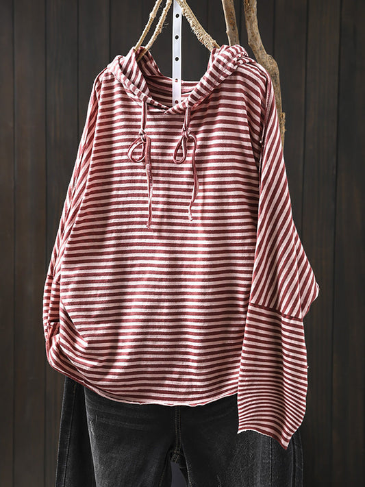 Maribel™ Striped Hoodie