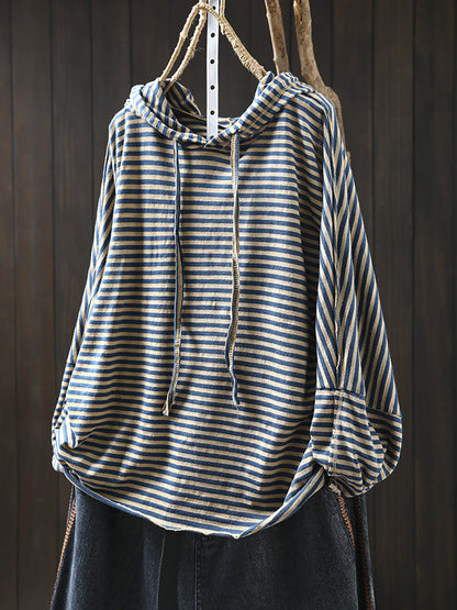 Maribel™ Striped Hoodie