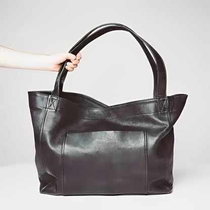 Elisian™ - Vintage Leather Tote Bag