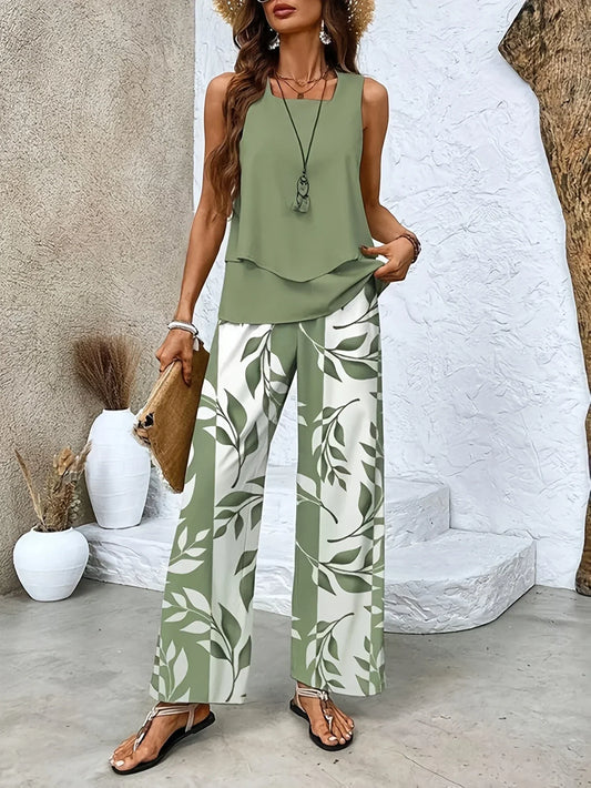 Selene™ Leaf Print Set