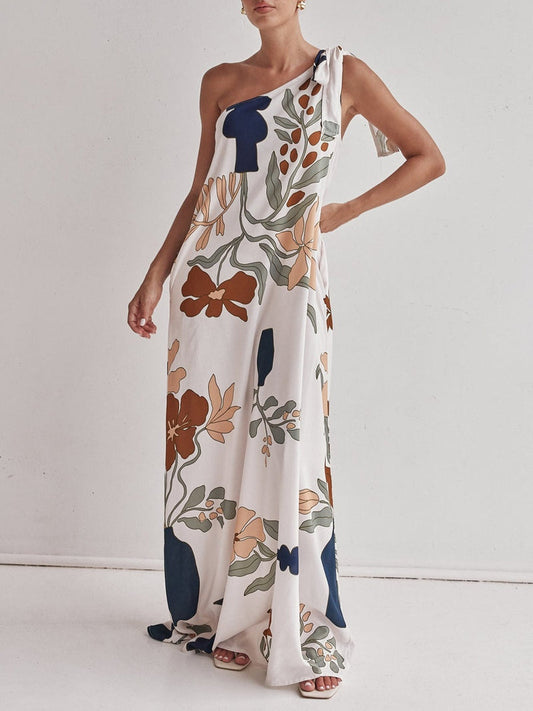 Vanessa™ One-Shoulder Maxi Dress