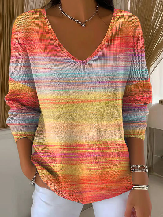 Alyra™ - Colorful Warmth Sweater