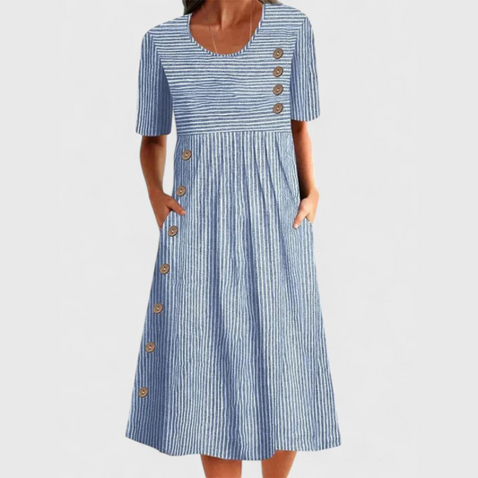 Selene™ Striped Dress