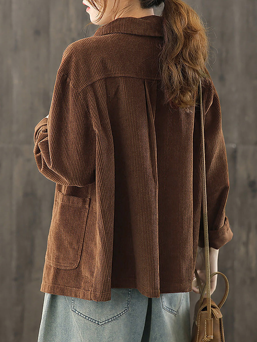 Elowen™ Corduroy Button Jacket