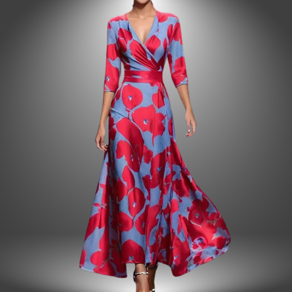 Fiorenza™ V-Neck Maxi Dress