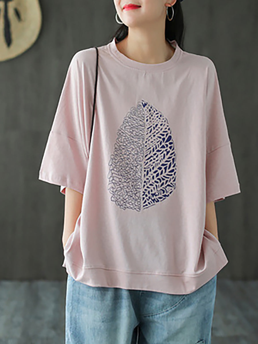 Ylva™ – Modern Leaf T-shirt