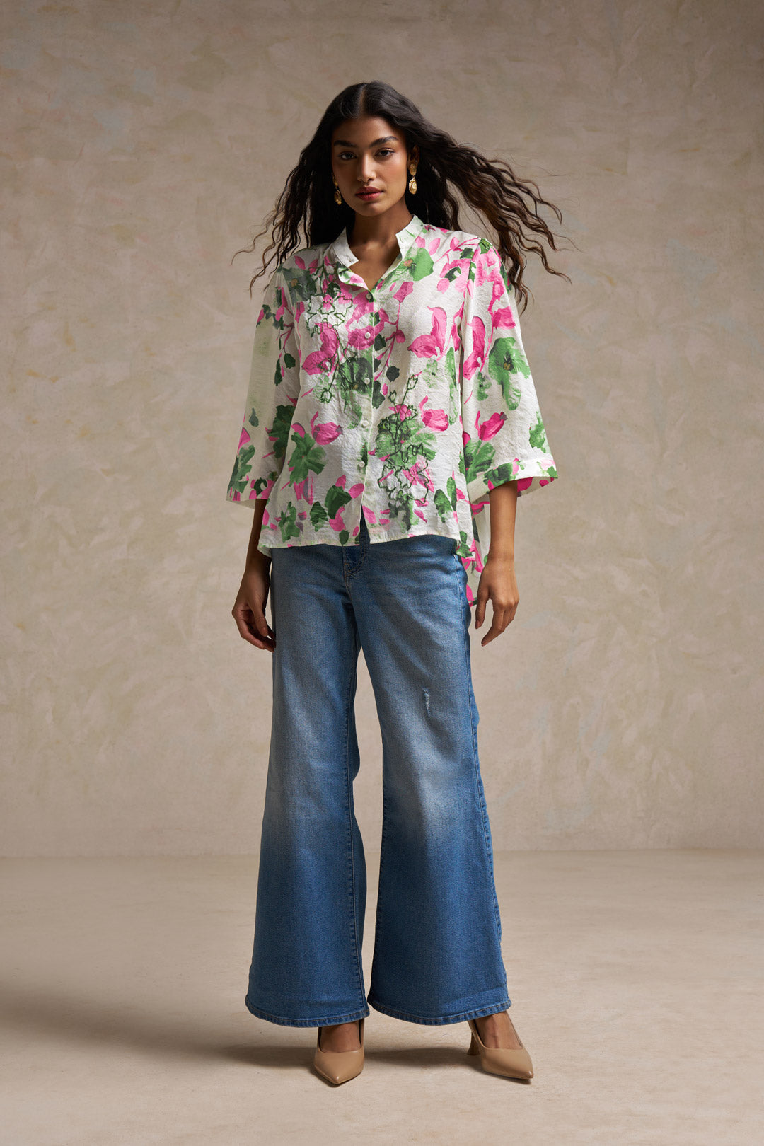 Gigi™ -  Floral Printed Shirt