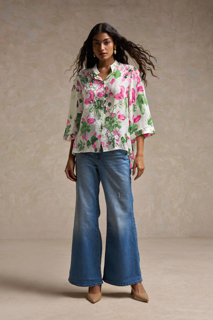 Gigi™ -  Floral Printed Shirt