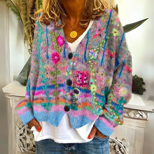 Yasmin™ Colorful Cardigan