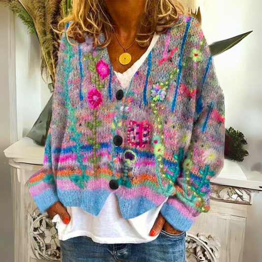 Yasmin™ Colorful Cardigan