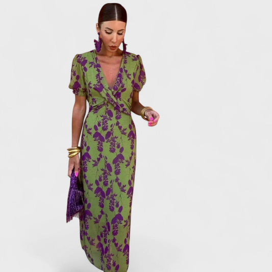 Lena™ – Floral Wrap Dress