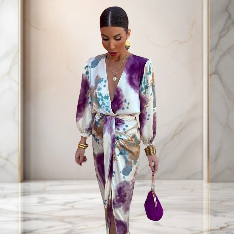 Lyla™ Sophisticated Watercolour Dress