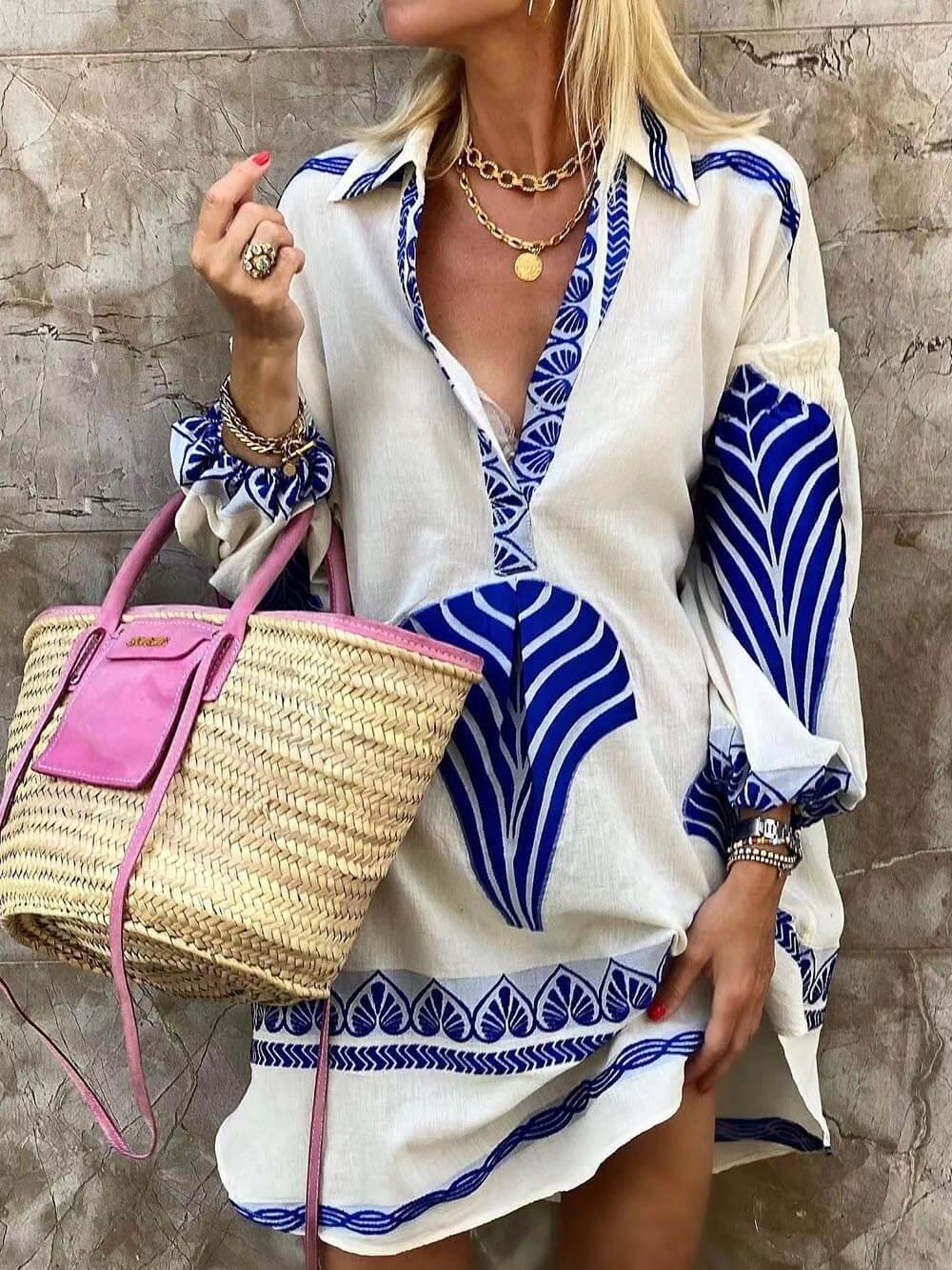 Alira™ - Mini Shirt Dress