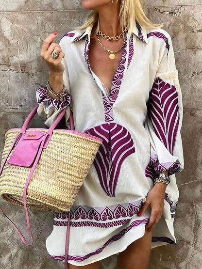Alira™ - Mini Shirt Dress