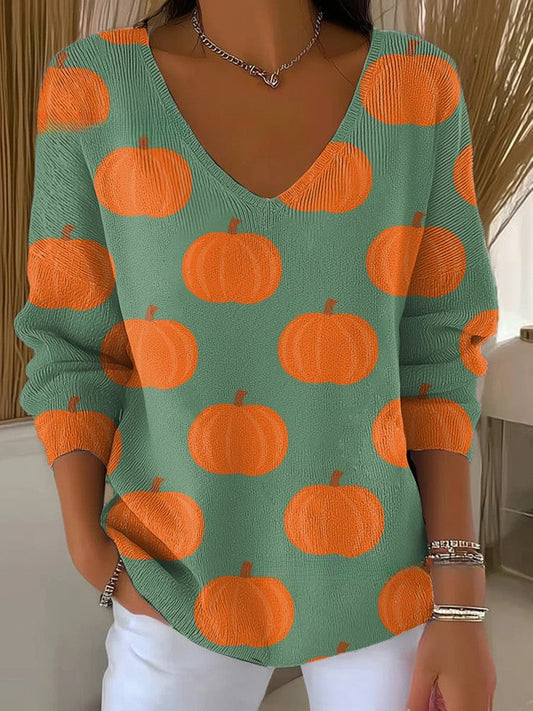 Talia™ Autumn Pumpkin Top