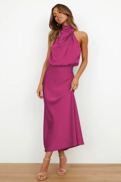 Seraphina™ Satin Midi Dress