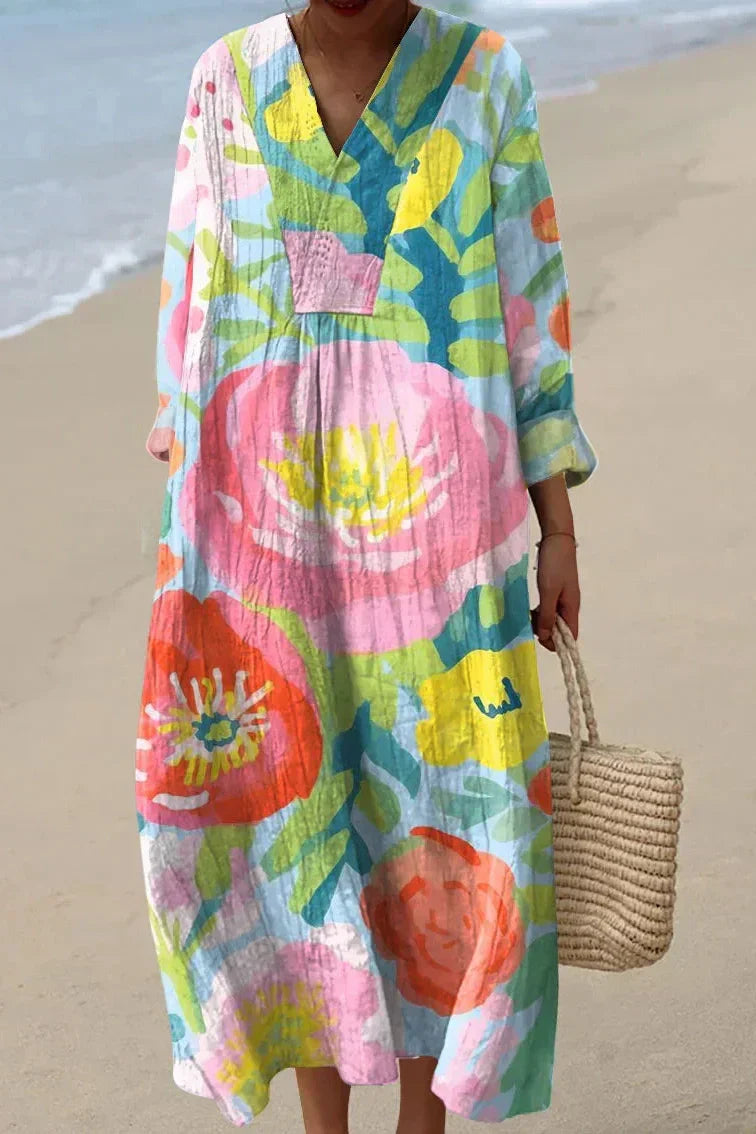 Thelma™ -  Floral Breeze Dress