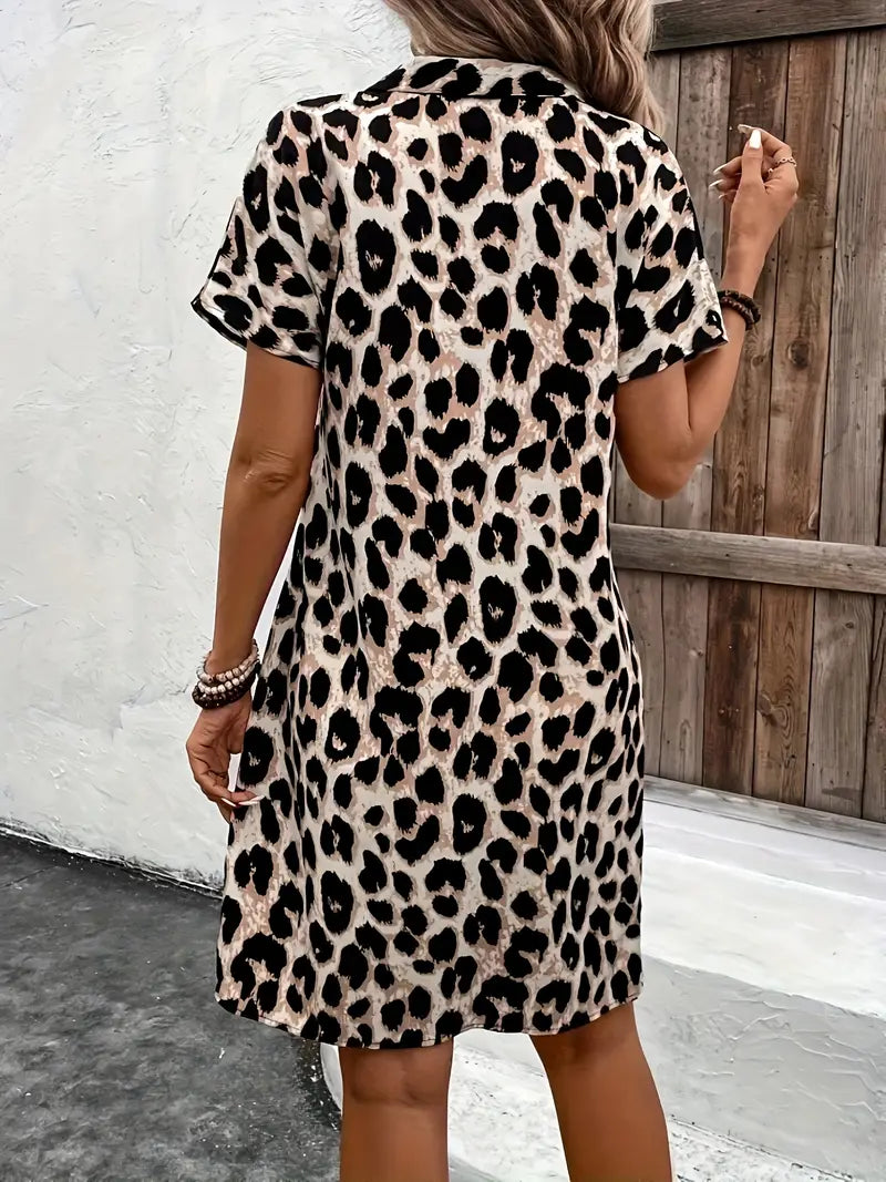 Sidney™ - Leopard Print Dress