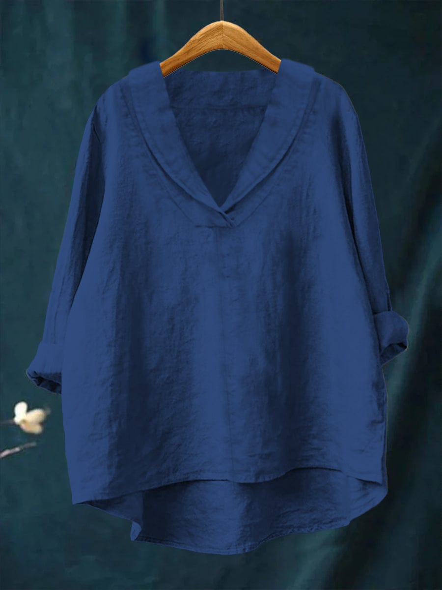 Samantha™ Oversized Linen Blouse