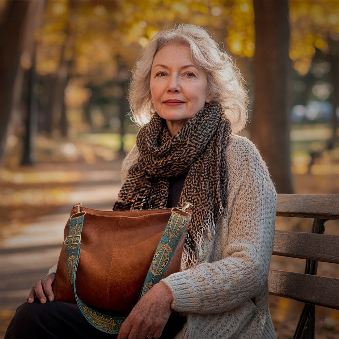 Freya™ - Classic Vintage Shoulder Bag