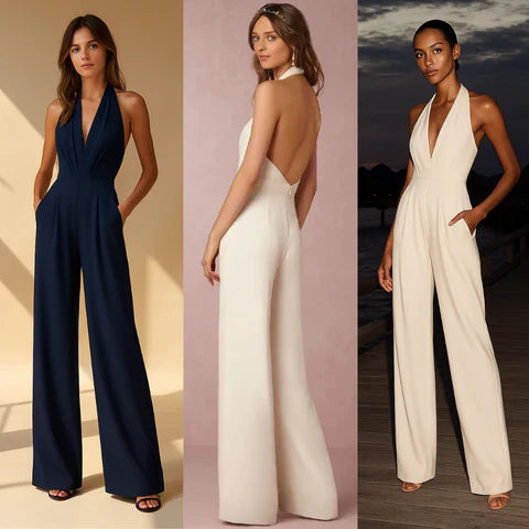 Celeste™ Halterneck Jumpsuit
