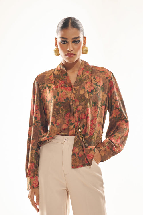 Lorna™ - Luxurious Satin Shirt