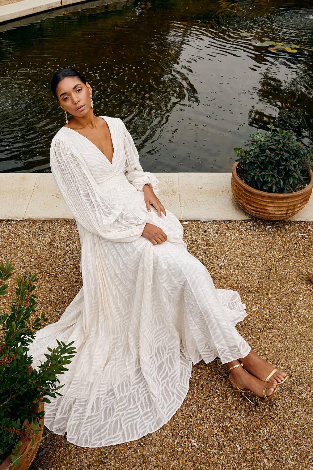 Serena™ Elegant Long Sleeve Dress