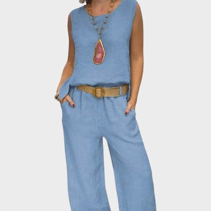 Vespera™ - Casual Summer Pants Top Set