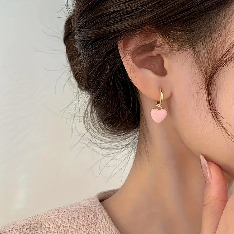 Earrings With Warm Shine | Together Against Breast Cancer