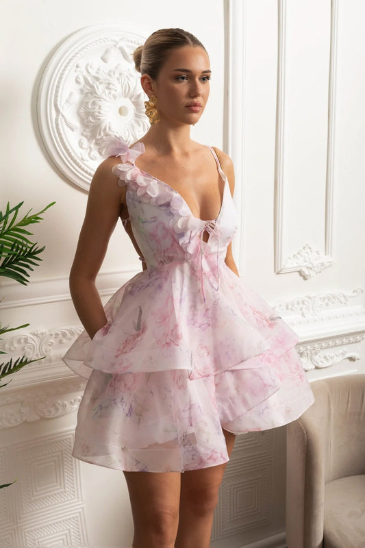 Meliora™ Layered Mini Dress