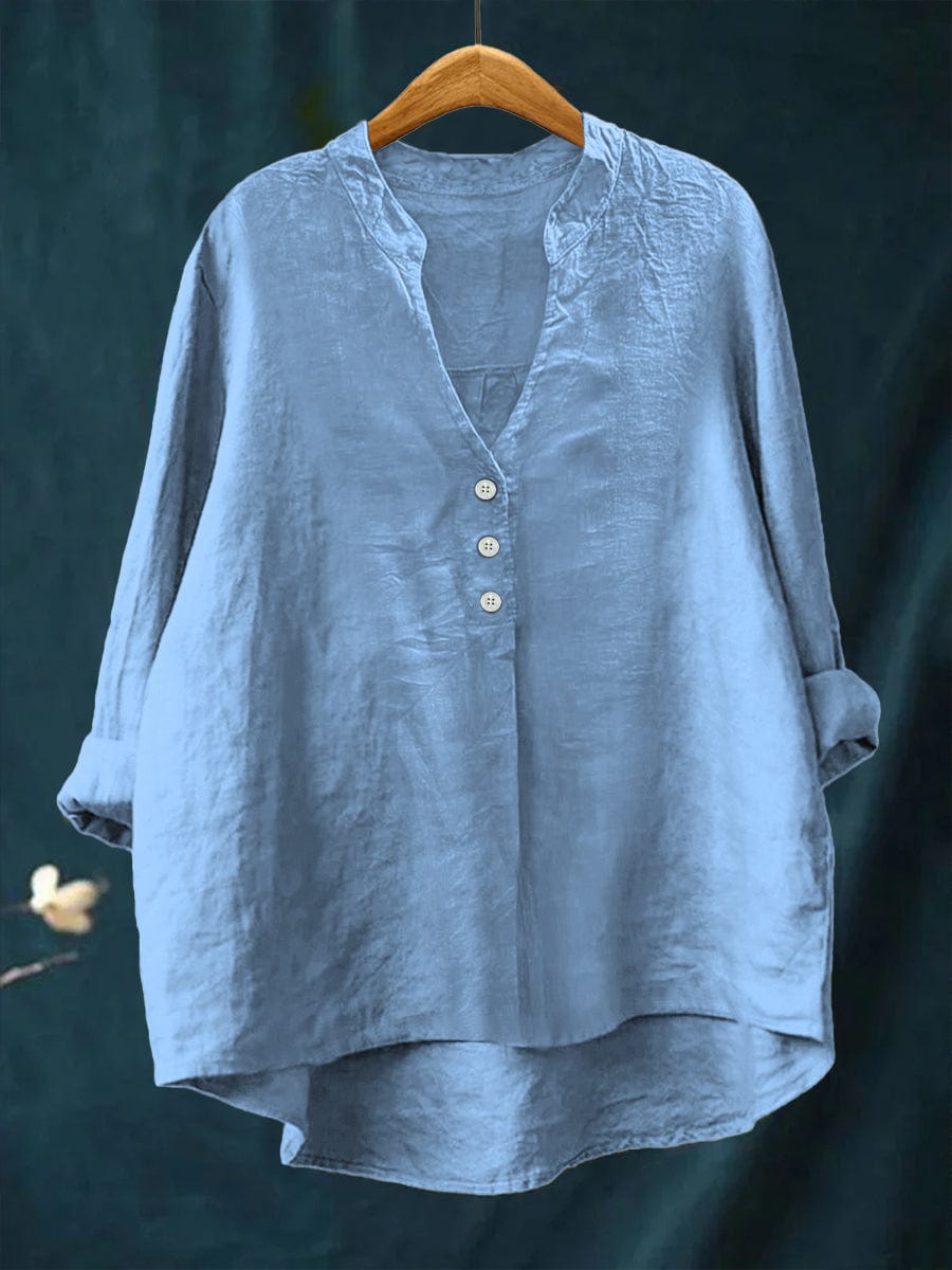 Sabrina™ Classic Linen Blouse