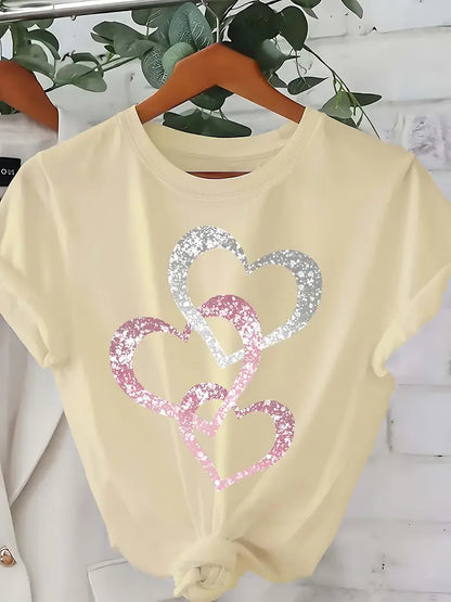 Sparkling Heart T-Shirt | Together against diabetes