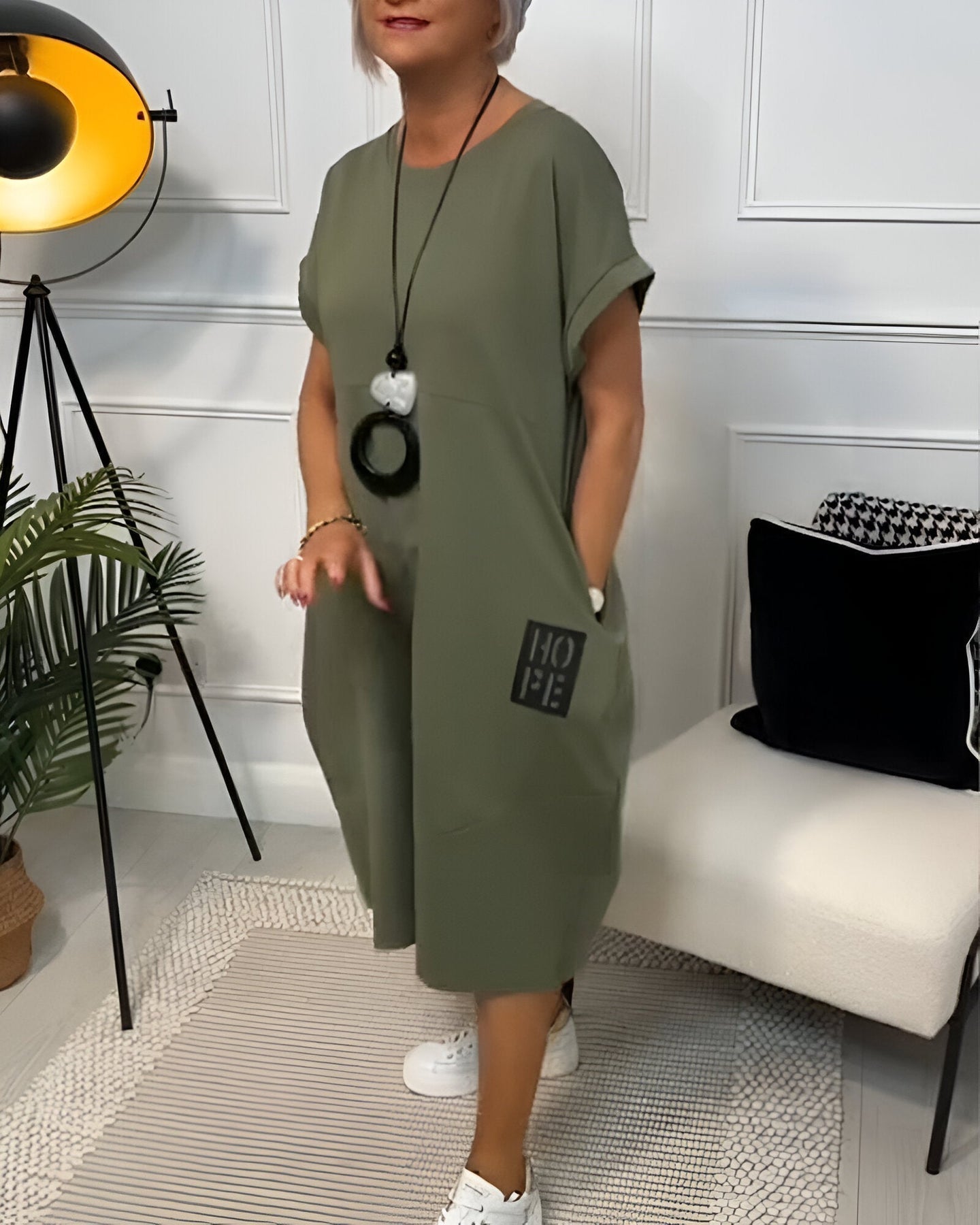 Sakura™ – Casual dress with pockets
