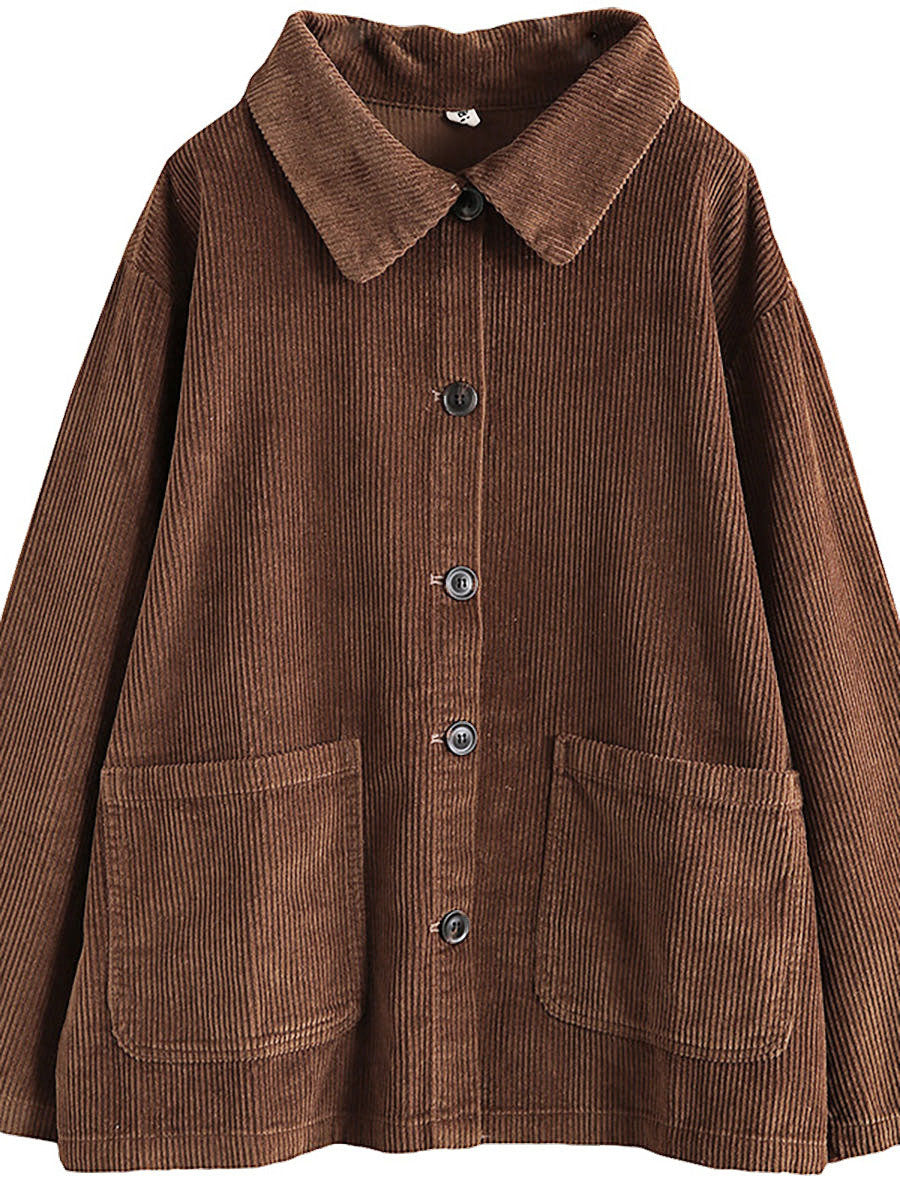 Elowen™ Corduroy Button Jacket