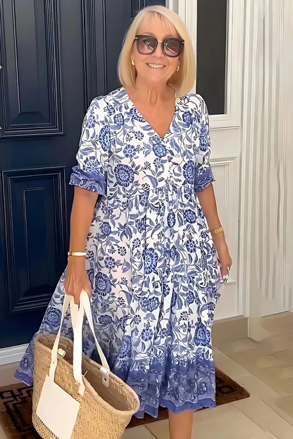 Helene™ Casual Midi Dress