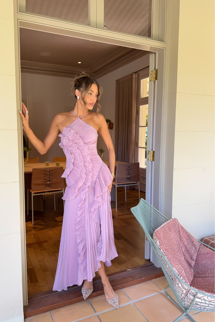 Elowen™ - Statement Ruffle Maxi Dress